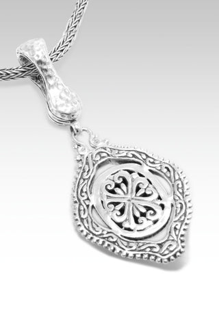 Ripple of Faith Pendant™ in Watermark - Magnetic Enhancer Bail - only found at SARDA™