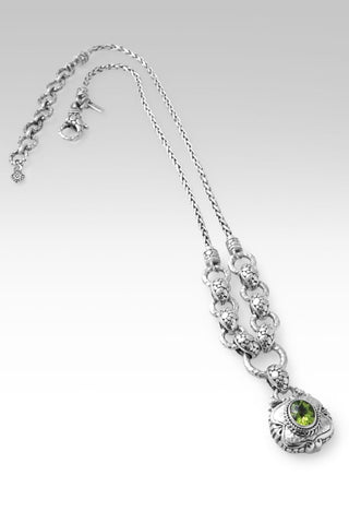 Ripple of Hope Necklace™ in Peridot - Single Stone - only found at SARDA™