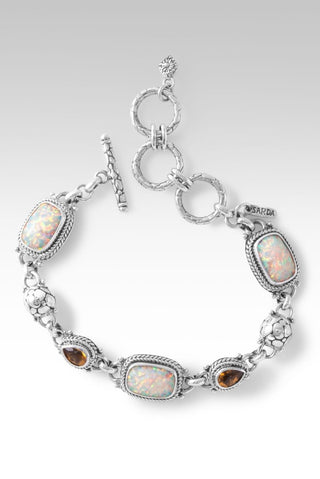 Rise Above Bracelet II™ in Peaches & Cream Simulated Opal - Multi Stone - only found at SARDA™