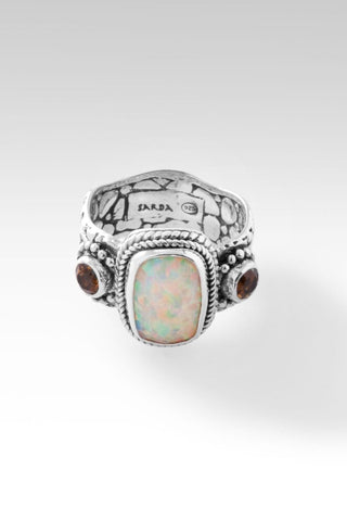 Rise Above Ring™ in Peaches & Cream Simulated Opal - Dinner - only found at SARDA™