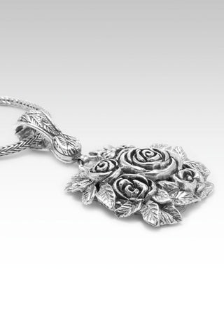 Roses from God Pendant™ in Leaves - Magnetic Enhancer Bail - only found at SARDA™