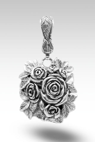 Roses from God Pendant™ in Leaves - Magnetic Enhancer Bail - only found at SARDA™