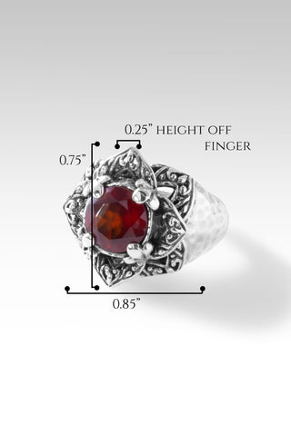 Season of Hope Ring™ in Hessonite Garnet - Presale - only found at SARDA™