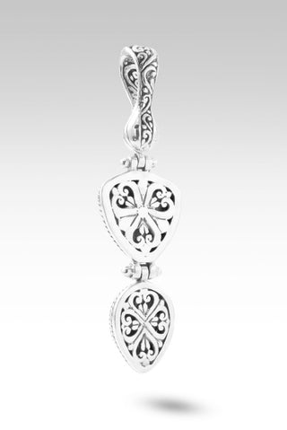 Seek Inner Peace Pendant™ in Howlite - Magnetic Enhancer Bail - only found at SARDA™