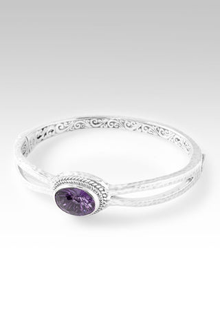 Seek Wisdom Bangle™ in Amethyst - Bangle - only found at SARDA™