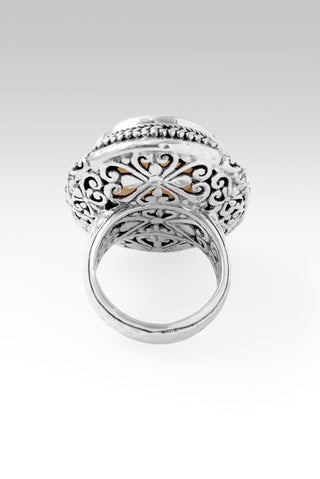 Seraphiel Ring™ in White Mother of Pearl - Statement - only found at SARDA™