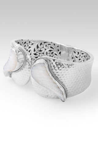 Seraphiel Tip - to - Tip Bracelet™ in White Mother of Pearl - Tip - to - Tip - only found at SARDA™