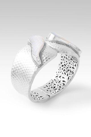 Seraphiel Tip - to - Tip Bracelet™ in White Mother of Pearl - Tip - to - Tip - only found at SARDA™