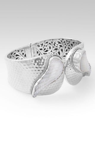 Seraphiel Tip - to - Tip Bracelet™ in White Mother of Pearl - Tip - to - Tip - only found at SARDA™