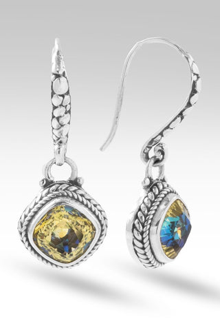 Serene Spirit Earrings™ in Jealous Yellow™ Mystic Quartz - Lever Back - only found at SARDA™