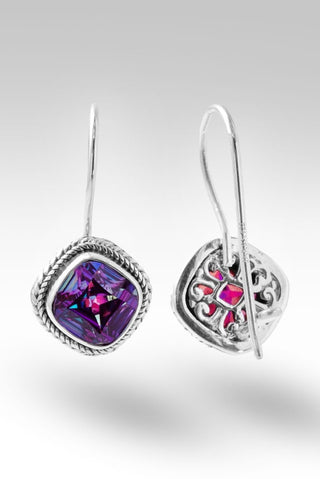 Serene Spirit Earrings™ in Xanadu™ Mystic Quartz - Lever Back - only found at SARDA™