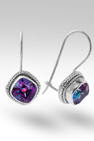 Serene Spirit Earrings™ in Xanadu™ Mystic Quartz - Lever Back - only found at SARDA™