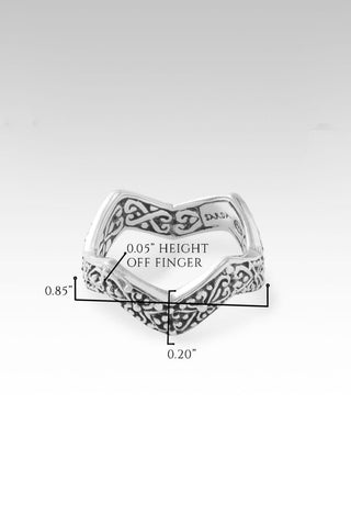 Serene Spirit Ring™ in Janyl Adair - Stackable - only found at SARDA™