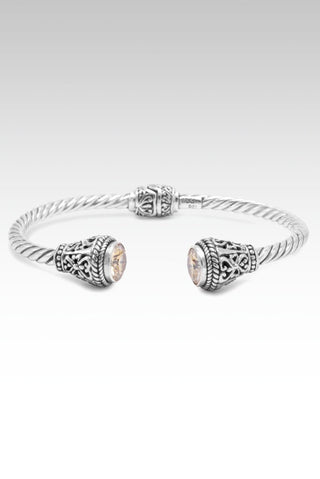 Serenity Now Bracelet™ in Sunkissed Mystic Moissanite - Tip-to-Tip - only found at SARDA™