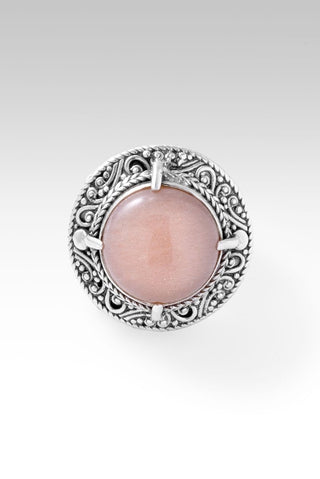 Serve Humbly Ring™ in Peach Moonstone - Dinner - only found at SARDA™