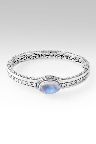 Serve with Humility Bangle™ in Rainbow Moonstone - Bangle - only found at SARDA™