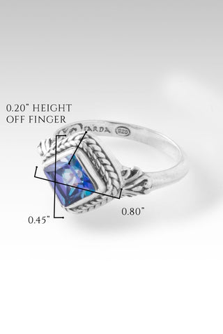 Serve with Humility Ring™ in Sheer Luck™ Mystic Topaz - Dinner - only found at SARDA™