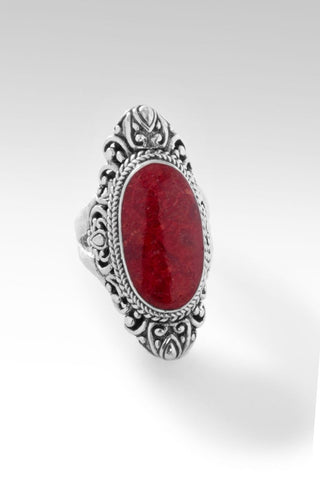 Share Kindness Ring™ in Red Sponge Coral - Statement - only found at SARDA™