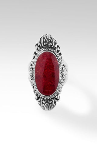 Share Kindness Ring™ in Red Sponge Coral - Statement - only found at SARDA™