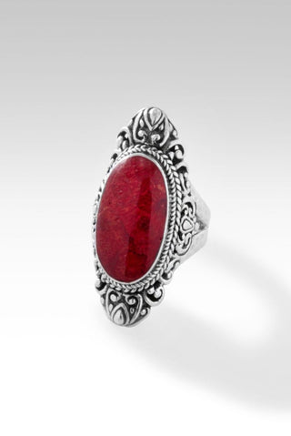 Share Kindness Ring™ in Red Sponge Coral - Statement - only found at SARDA™