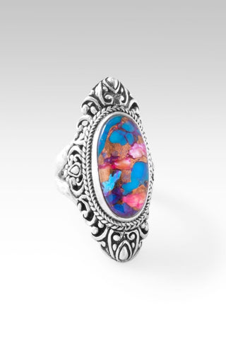 Share Kindness Ring™ in Sweetart Kingman Turquoise - Statement - only found at SARDA™