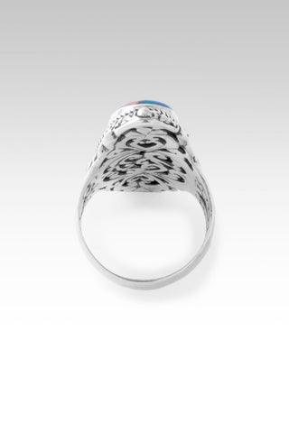 Share Kindness Ring™ in Sweetart Kingman Turquoise - Statement - only found at SARDA™