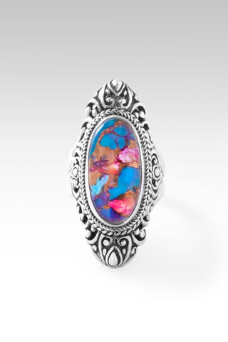 Share Kindness Ring™ in Sweetart Kingman Turquoise - Statement - only found at SARDA™