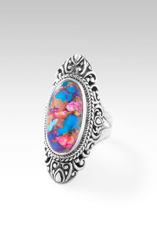 Share Kindness Ring™ in Sweetart Kingman Turquoise - Statement - only found at SARDA™