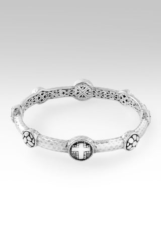 Shield Of Faith Bangle™ in Hammered - Bangle - only found at SARDA™