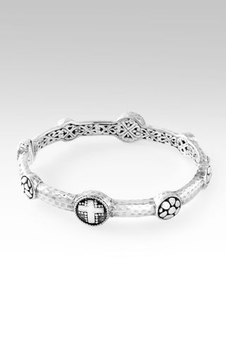 Shield Of Faith Bangle™ in Hammered - Bangle - only found at SARDA™