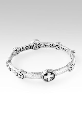 Shield Of Faith Bangle™ in Hammered - Bangle - only found at SARDA™