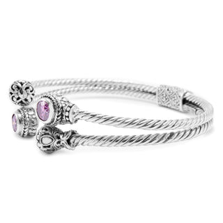 Shine Bright Tip-To-Tip Bracelet™ In Perfect Pink Moissanite - Last Chance - only found at SARDA™