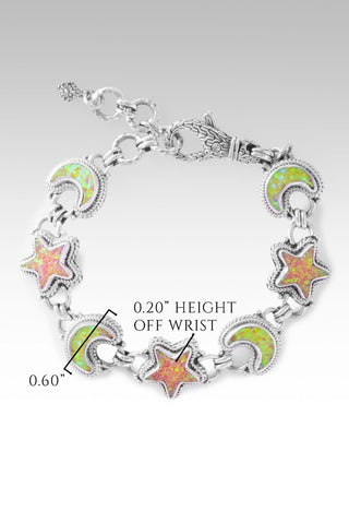 Shoot for the Stars Bracelet™ in Shooting Star Simulated Opal - Multi Stone - only found at SARDA™
