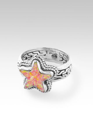 Shoot for the Stars Ring™ in Shooting Star Simulated Opal - Dinner - only found at SARDA™