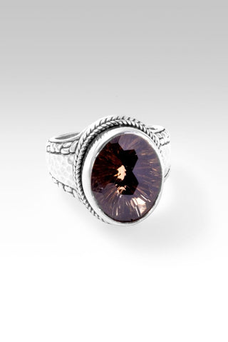 Sing for Joy Ring™ in Smoky Quartz - Dinner - only found at SARDA™