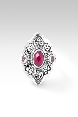 So Precious Ring™ in Red Currant Quartz - only found at SARDA™