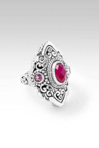 So Precious Ring™ in Red Currant Quartz - only found at SARDA™