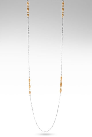 Sow Gentleness Necklace II™ in 18K Gold & Rhodium Over Sterling Silver - Lobster Closure - only found at SARDA™