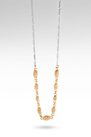 Sow Gentleness Necklace™ in 18K Gold & Rhodium Over Sterling Silver - Lobster Closure - only found at SARDA™