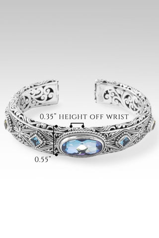 Spirit Guides Cuff™ in Perfect Luck™ Mystic Quartz - Cuff - only found at SARDA™