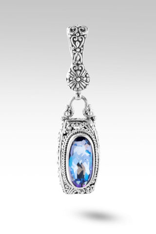 Spirit Guides Pendant™ in Perfect Luck™ Mystic Quartz - Magnetic Enhancer Bail - only found at SARDA™