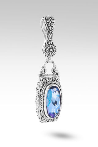 Spirit Guides Pendant™ in Perfect Luck™ Mystic Quartz - Magnetic Enhancer Bail - only found at SARDA™