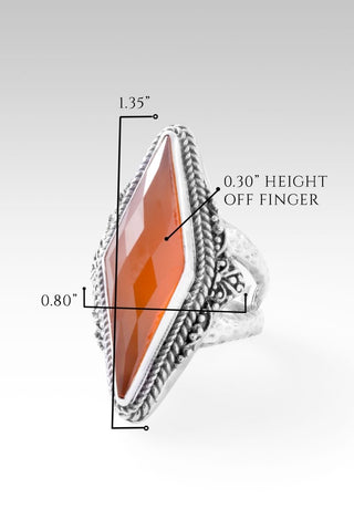 Spiritual Evolution Ring™ in Carnelian - Last Chance - only found at SARDA™