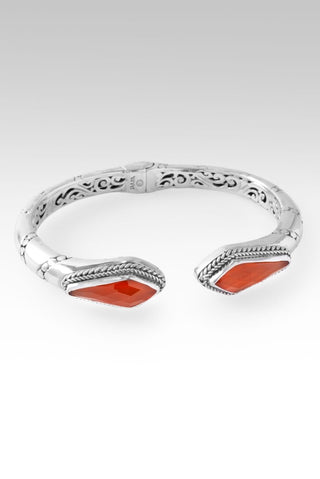 Spiritual Evolution Tip - to - Tip Bracelet™ in Carnelian - Tip - to - Tip - only found at SARDA™