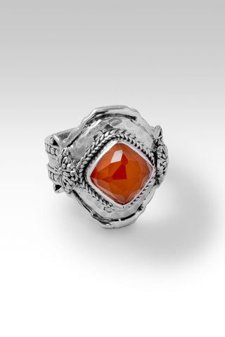 Spiritual Growth Ring™ in Carnelian - Statement - only found at SARDA™