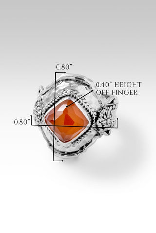 Spiritual Growth Ring™ in Carnelian - Statement - only found at SARDA™