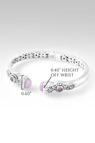 Spiritual Growth Tip - to - Tip Bracelet™ in Kunzite - Tip - to - Tip - only found at SARDA™