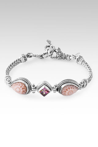 Spiritual Strength Bracelet™ in Pink Mother of Pearl - Multi Stone - only found at SARDA™