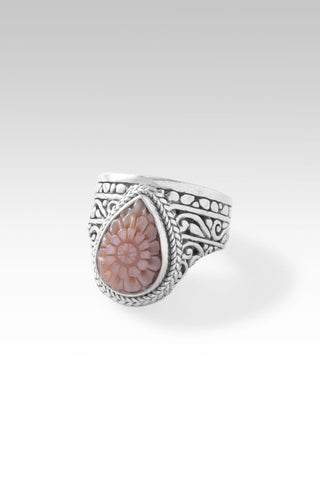 Spiritual Strength Ring™ in Pink Mother of Pearl - Dinner - only found at SARDA™