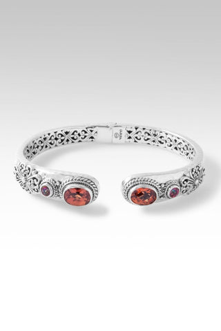 Splendid Grace TIp - to - Tip Bracelet™ in Padparadscha Lab Created Sapphire - Tip - to - Tip - only found at SARDA™